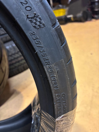 MICHELIN PILOT SPORT 4S (NO) PORSCHE P 235 35 20 92Y XL UHP SUMMER TIRE 08557