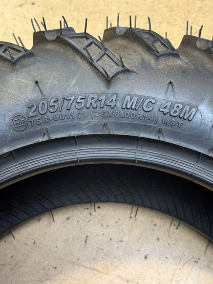 ITP TERRA CROSS R/T XD BSW AT 26 8 14 6PLY ATV/UTV TIRE 6P0482