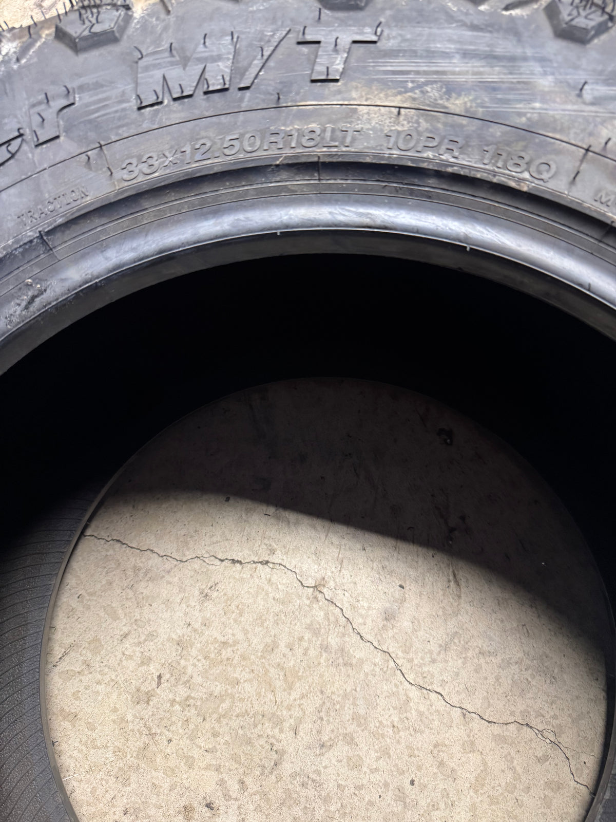 2 XCELLENT ROADBREAKER M/T BSW LT 33 12.5 18 118Q 10PLY MUD TERRAIN TIRE EM0012