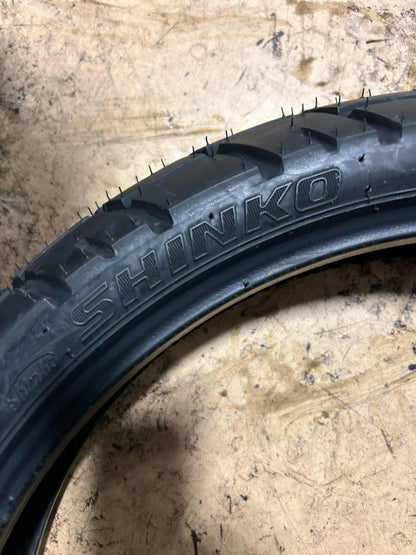 SHINKO E705 BSW 120 70 19 60H FRONT MOTORCYCLE TIRE 1047132