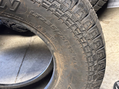 NOS LANDGOLDEN LGT57 A/T BSW LT 235 75 15 110/107S LRD 8PLY ALL TERRAIN TIRE 1575235LG