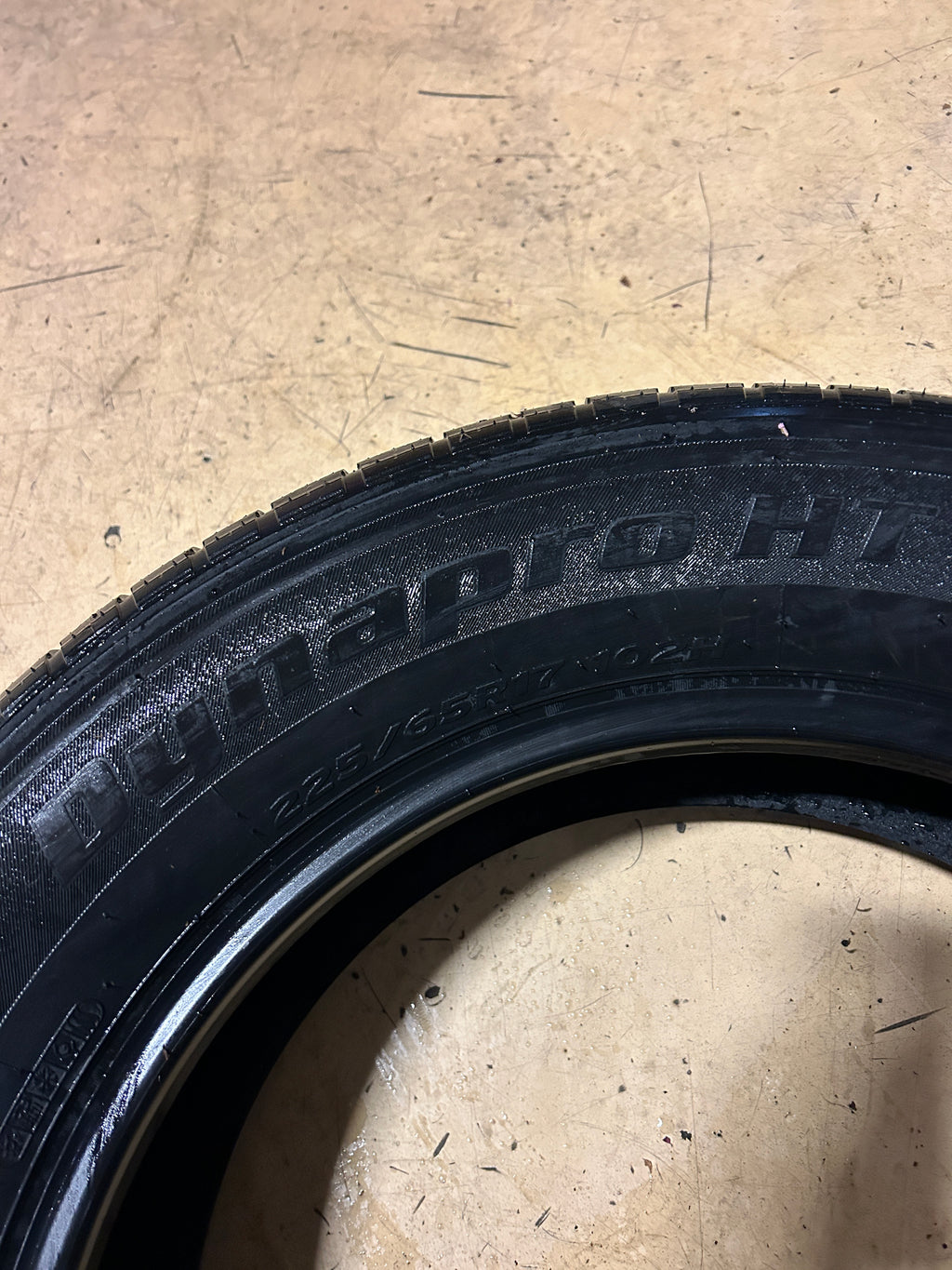 HANKOOK DYNAPRO HT BSW P 225 65 17 102H HIGHWAY TIRE 1023527
