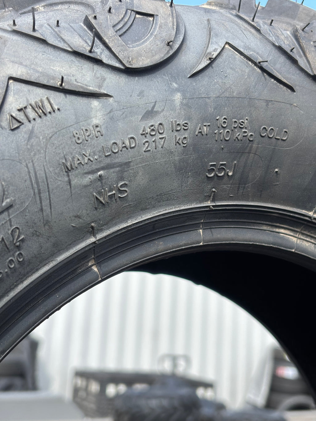 WANDA WU05 BSW LT 24 8 12 NHS 8PLY ATV/UTV TIRE 10290