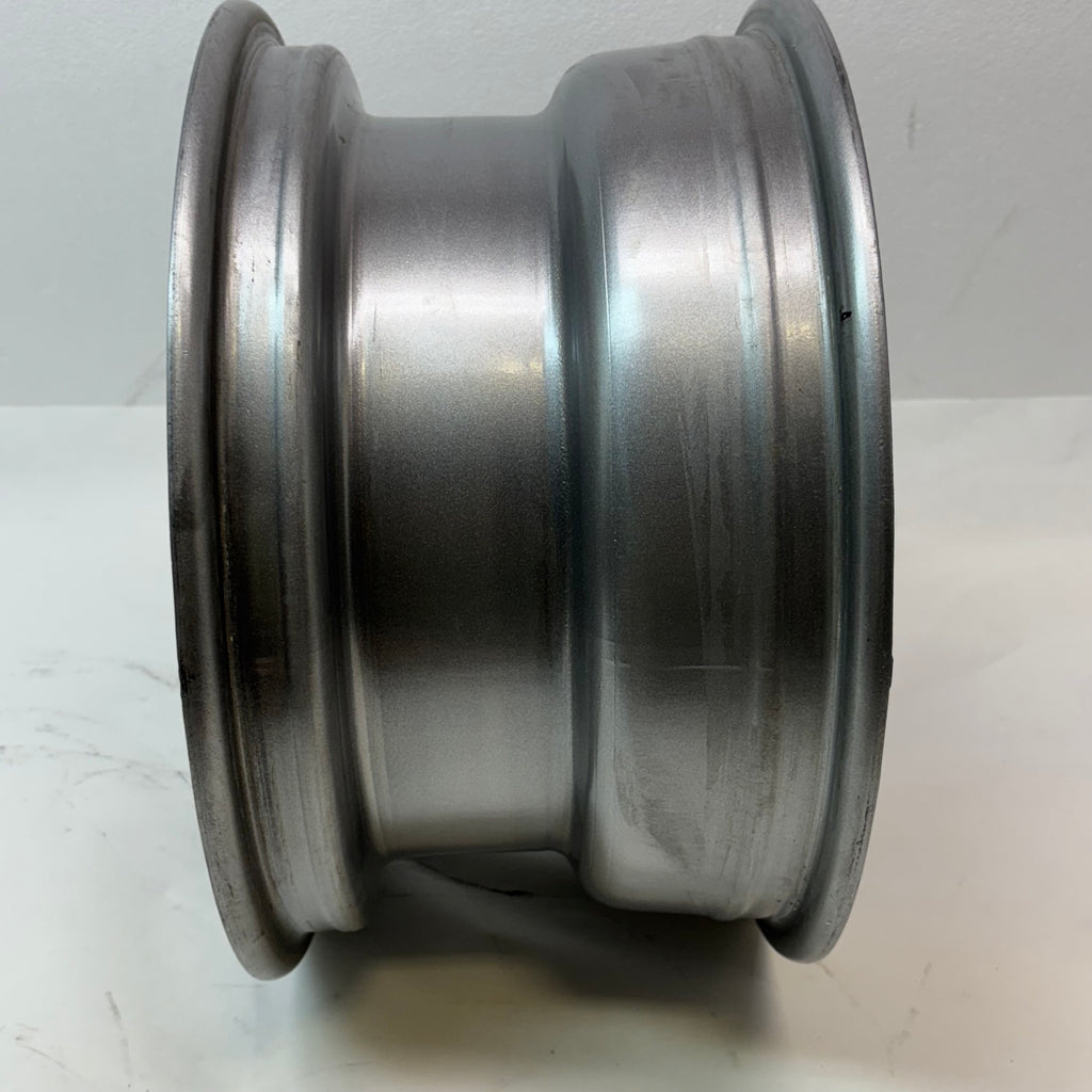 WHEEL VINTIQUES 50 SERIES SS396 SILVER WITH BLACK PAINTED SLOT WHEELS 15X8 5X4.75