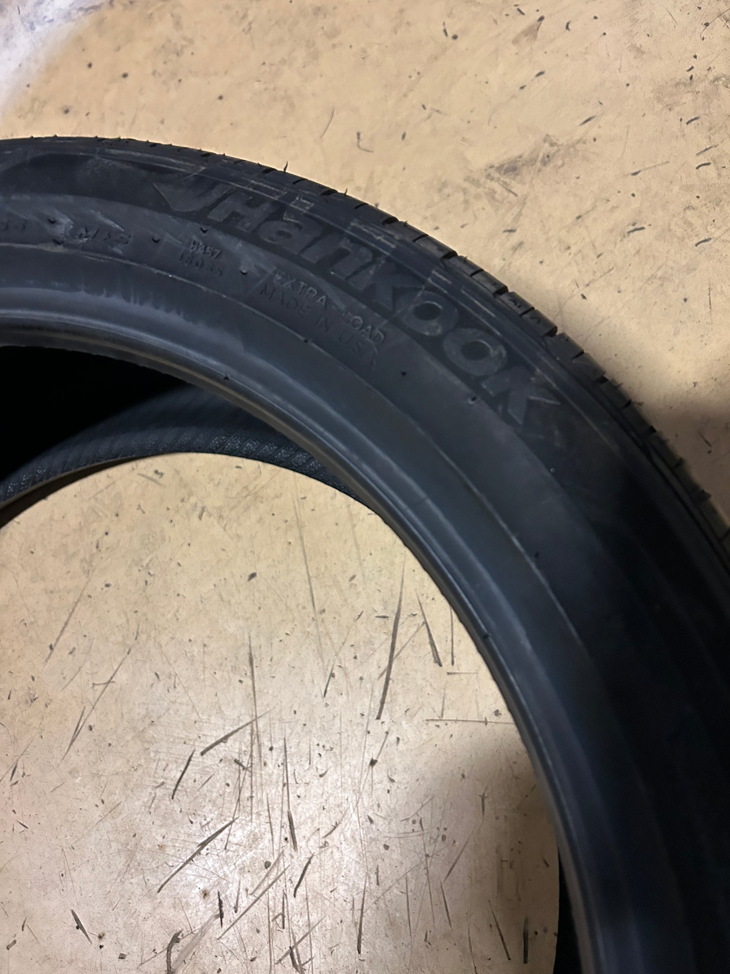 NOS HANKOOK VENTUS V2 CONCEPT2 BSW P 205 45 17 88V XL ALL SEASON TIRE 1014371