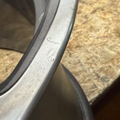 USED PORSCHE 997 TURBO 19X8.5 ET56 5X130 GUNMETAL GRAY MACHINED FACE 997 352 156 05