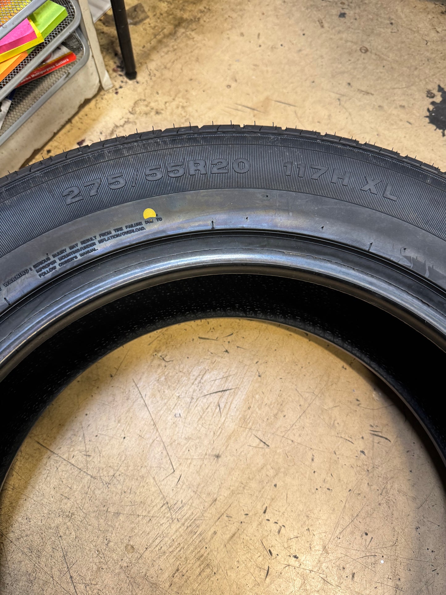 ARMSTRONG TRU-TRAC HT BSW P 275 55 20 117H XL HIGHWAY TERRAIN TIRE 1200046663