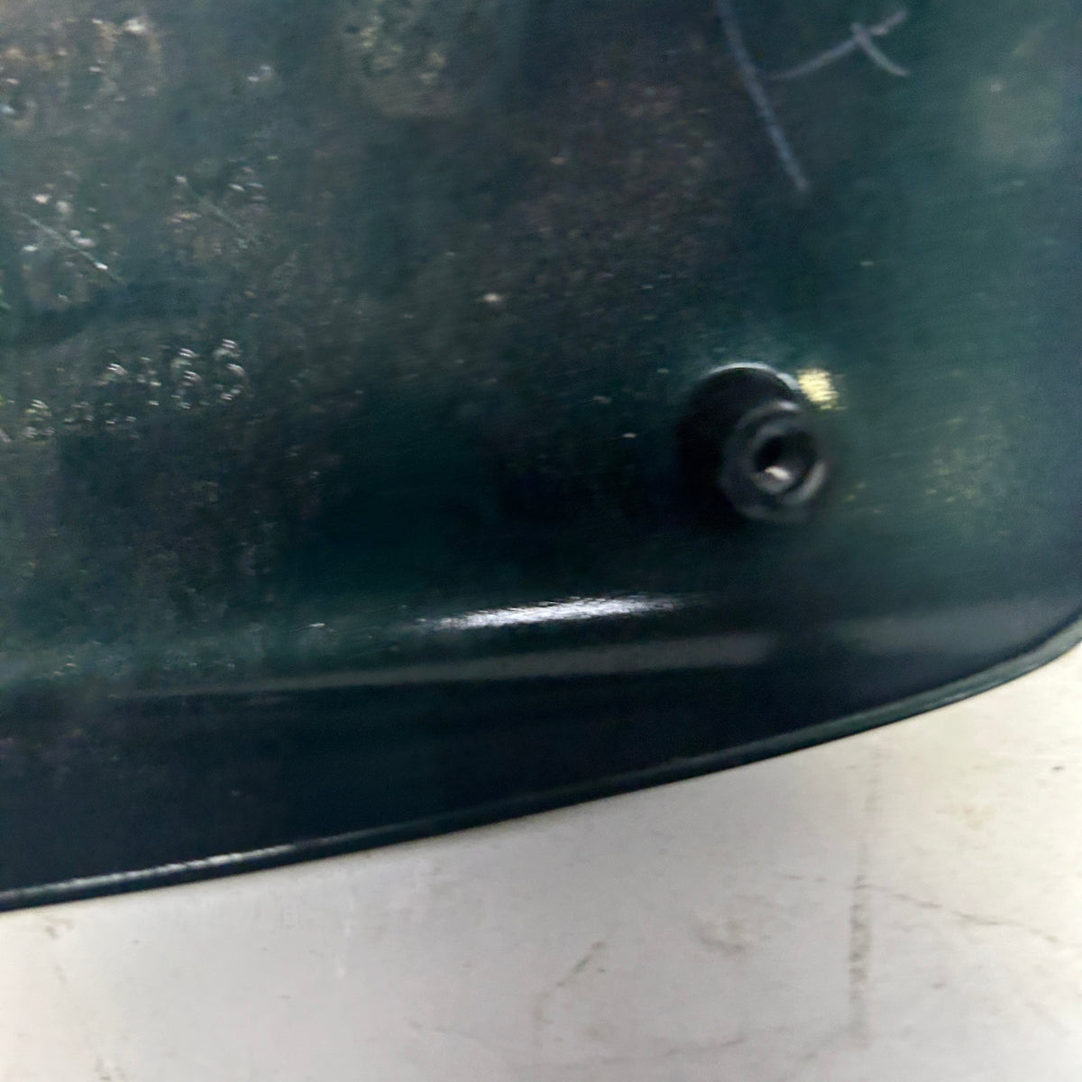 PORSCHE DOOR MIRROR HOUSING LEFT SIDE CONTAINS SOME SLIGHT DAMAGE  91173102603