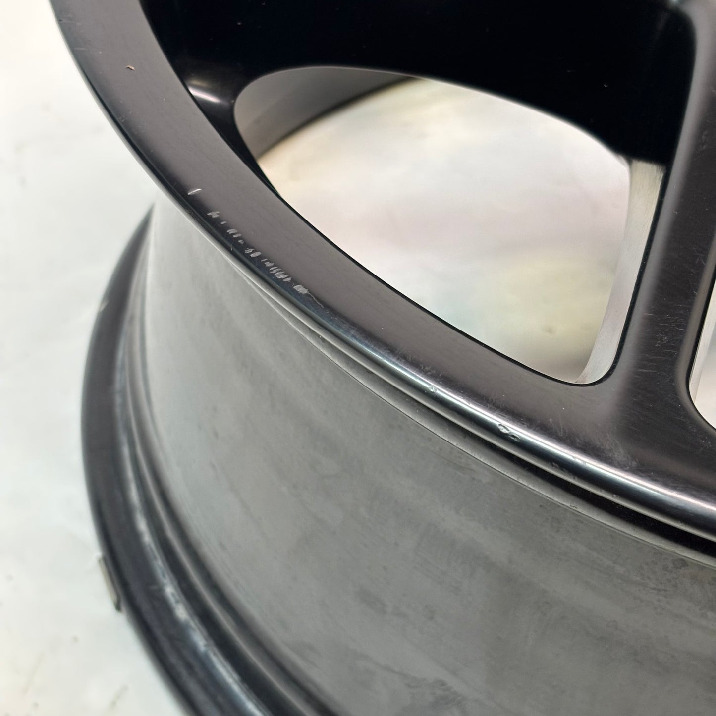 4 USED PORSCHE STAGGERED WHEEL SET F-17X6.5 ET 55 R- 17X12 ET 50 98736212601 98736212206