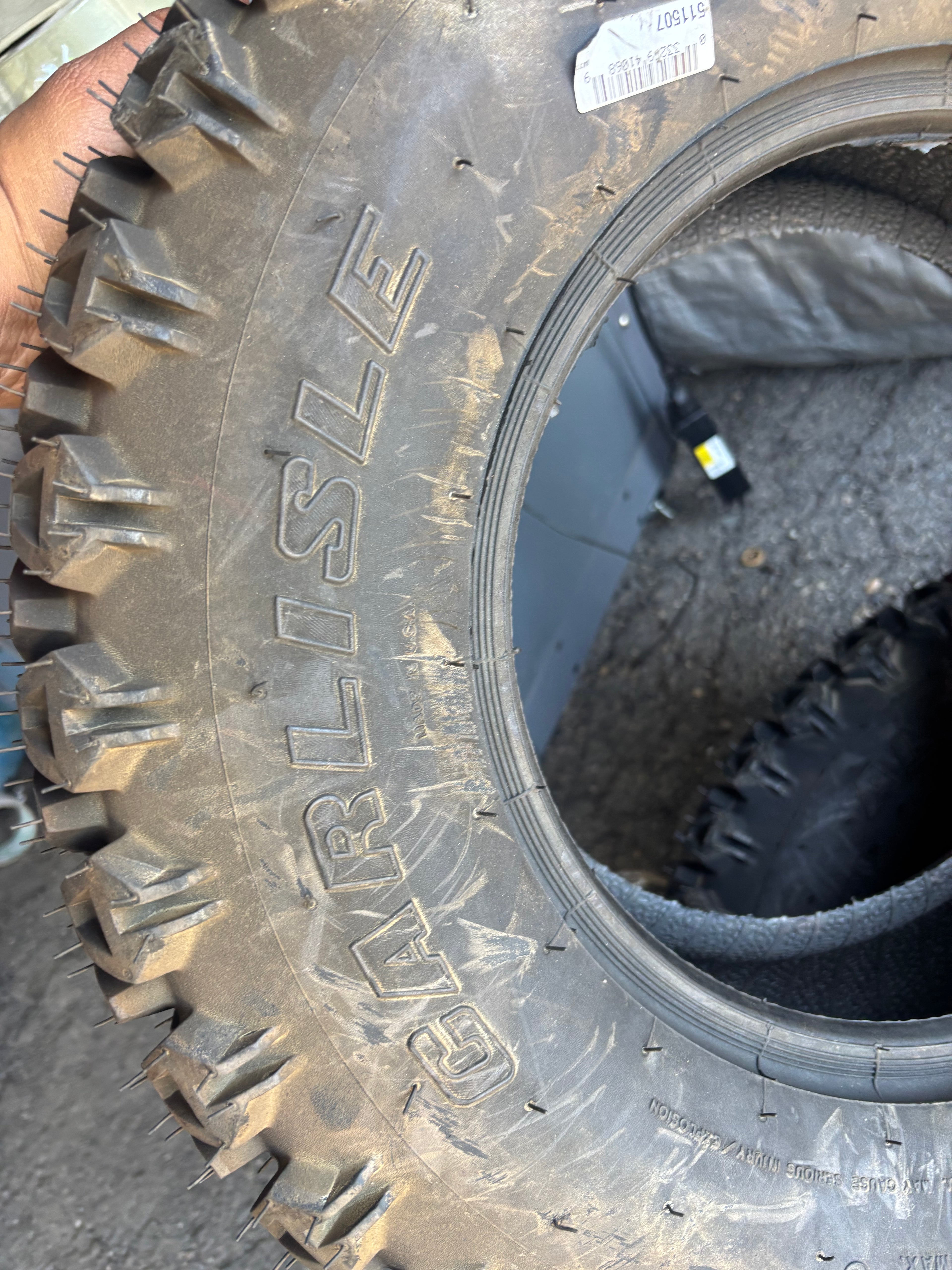 NOS CARLISLE ALL TRAIL BSW AT 25 8 12 4PLY ATV/UTV TIRE 511507