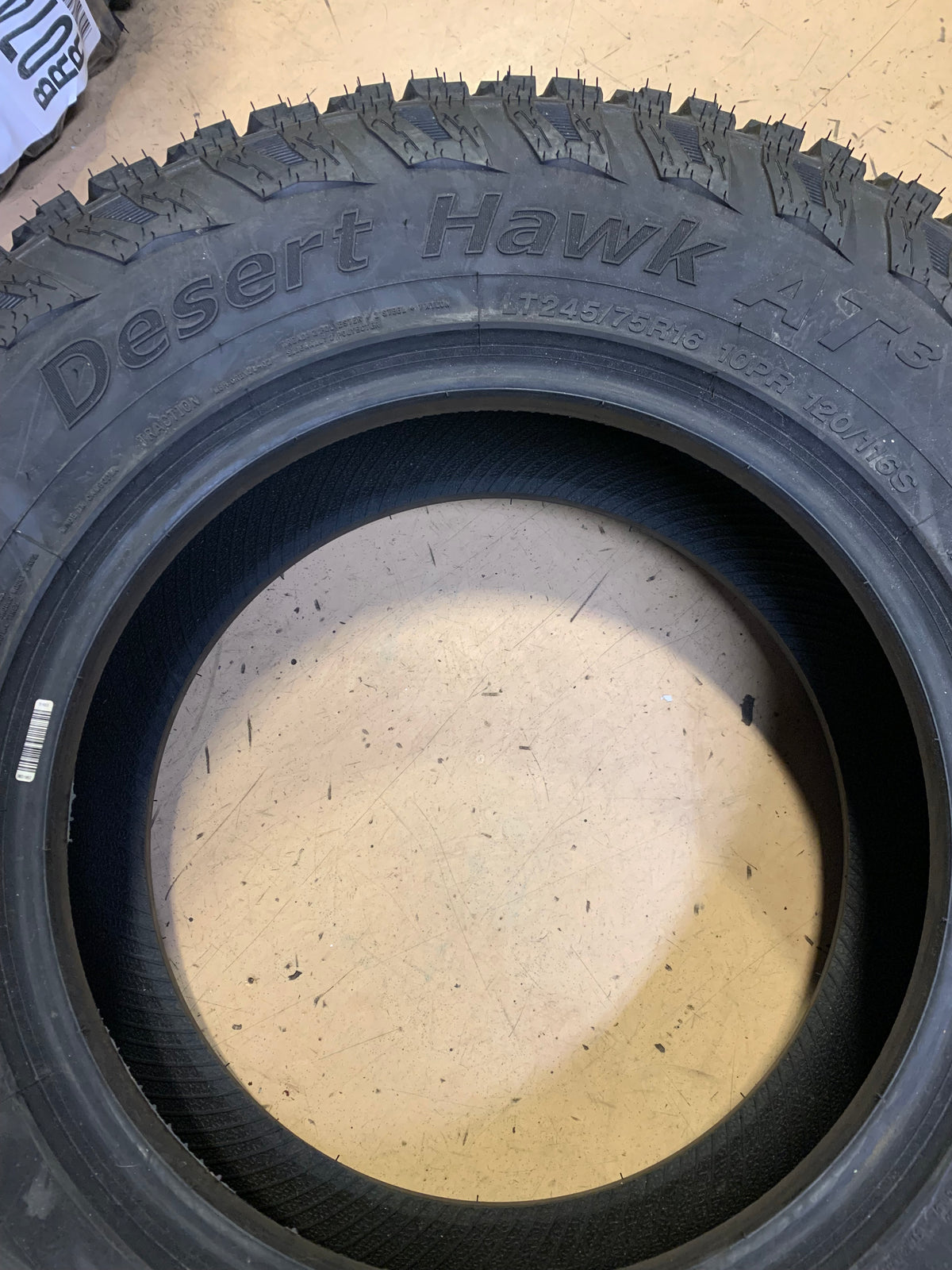 ACHILLES DESERT HAWK AT3 BSW LT 245 75 16 120/116S 10 PLY ALL TERRAIN TIRE ADK38