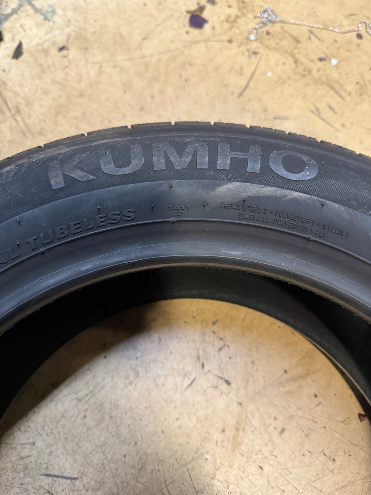 2 NOS KUMHO SOLUS TA11 BSW P 185 60 15 84T ALL SEASON TIRE 2182523