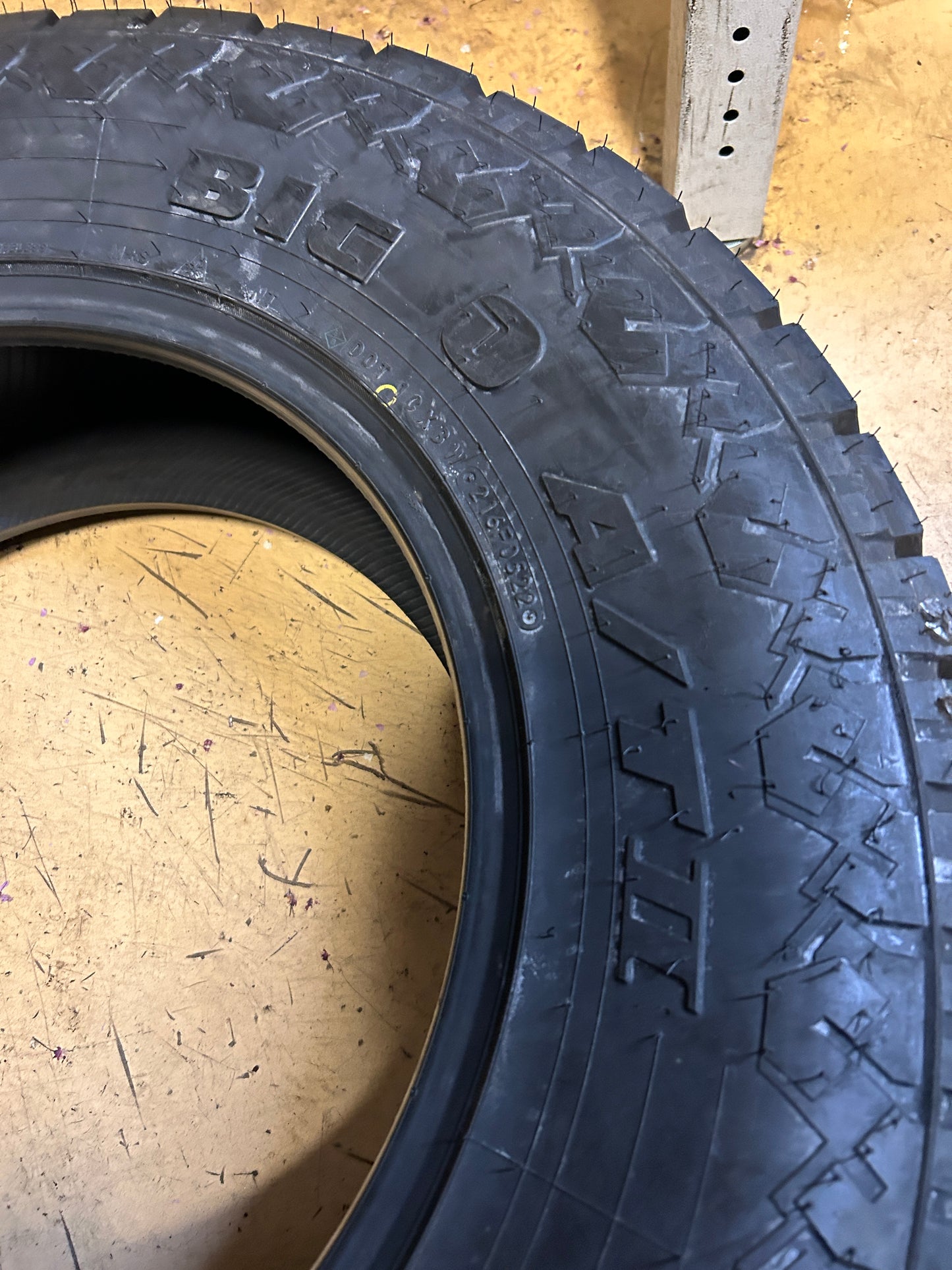 BIG O BIG FOOT A/T II BSW P 275 65 18 123/120S 10PLY ALL TERRAIN TIRE BIGII2756518