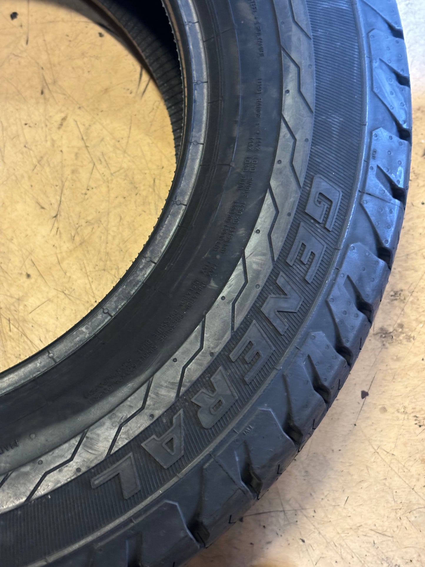 GENERAL GRABBER HD 235 65 16 121R LRE 10 PLY VAN TIRE 04507260000