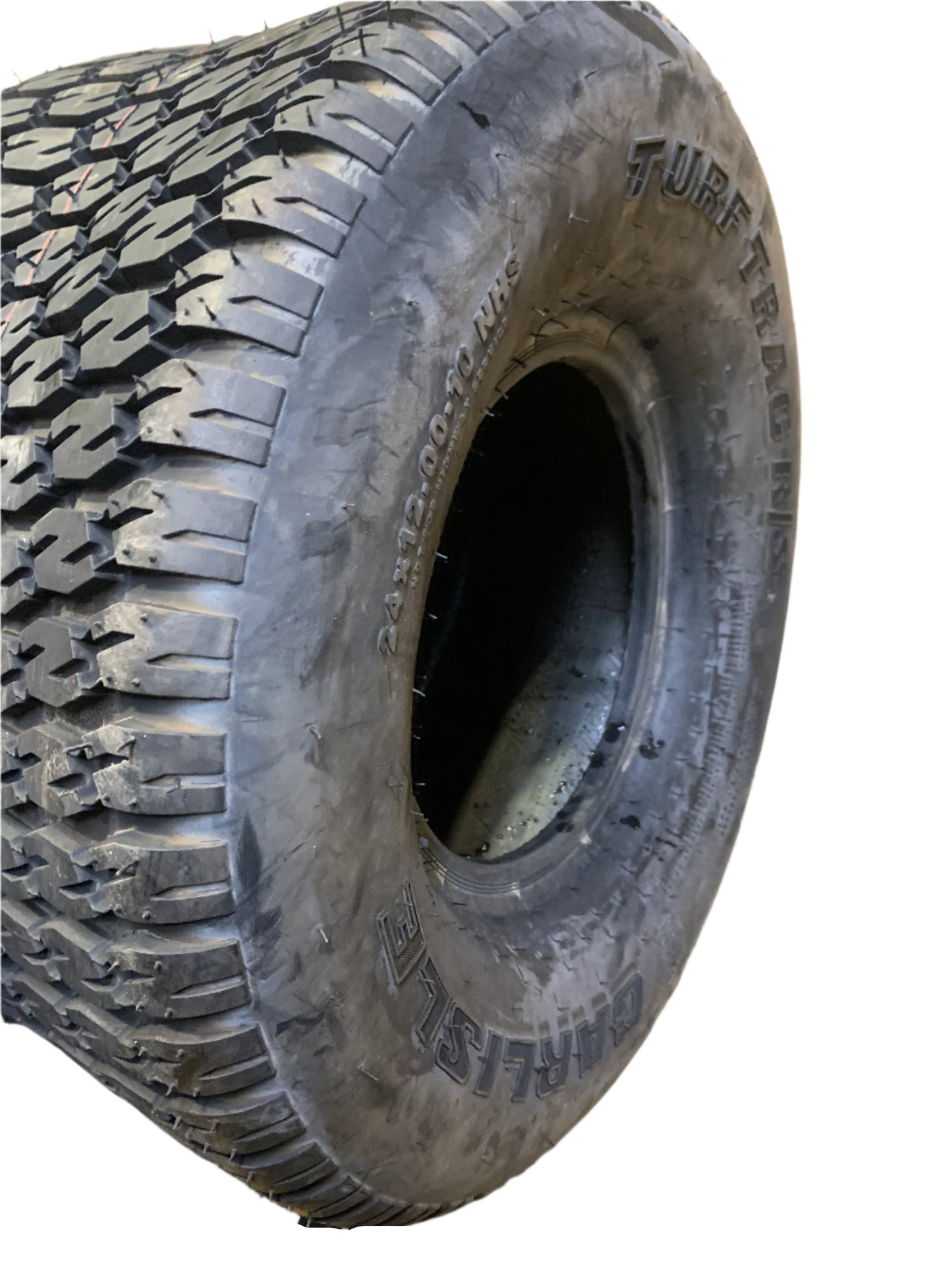 NOS CARLISLE TURF TRAC R/S BSW  24 12 10  4 PLY LAWN MOWER TIRE 5753A61