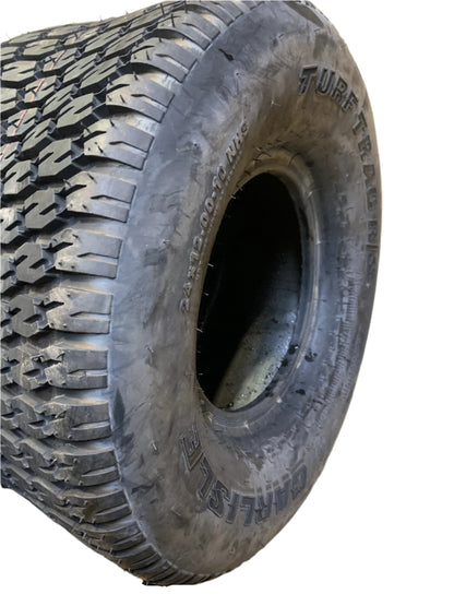 NOS CARLISLE TURF TRAC R/S BSW  24 12 10  4 PLY LAWN MOWER TIRE 5753A61