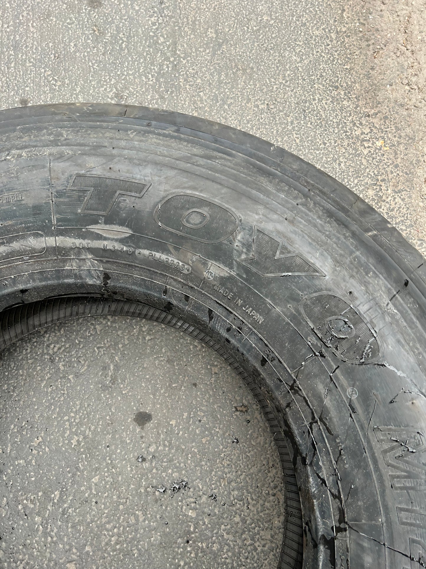 TOYO M144A BSW 315 80 22.5 158/156L 20PLY ALL POSITION TIRE 548370