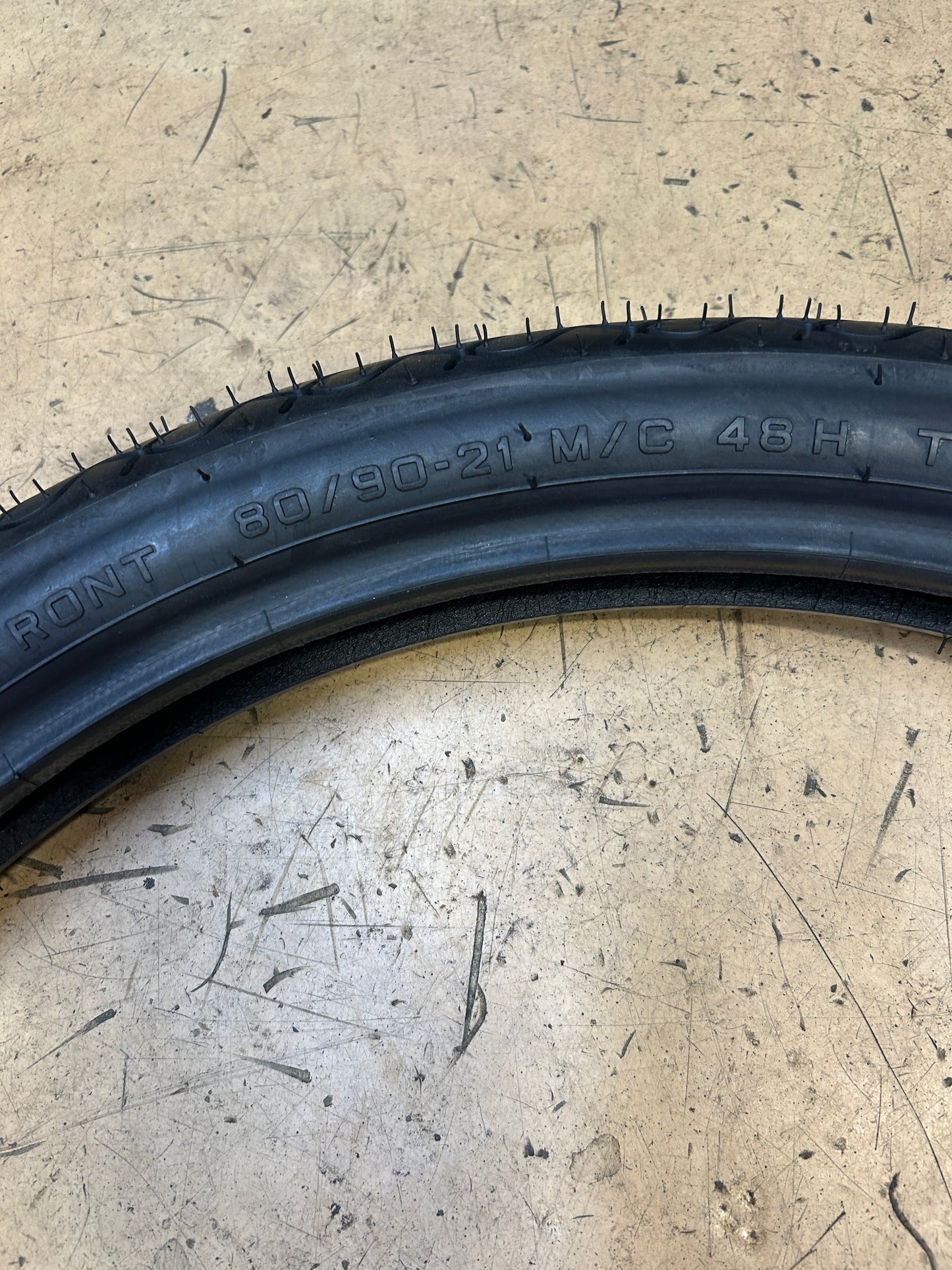 PIRELLI MT66 ROUTE BSW  80 90 21 48H FRONT MOTORCYCLE TIRE 0801100