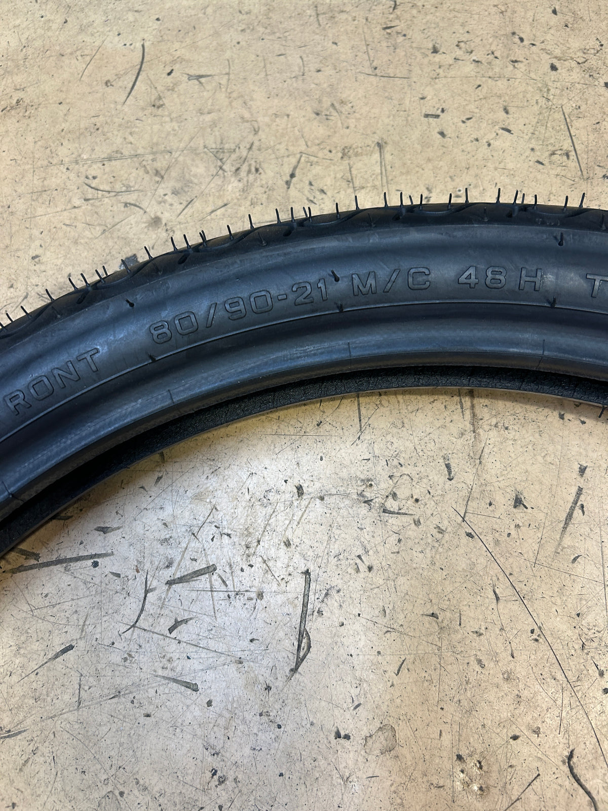 PIRELLI MT66 ROUTE BSW  80 90 21 48H FRONT MOTORCYCLE TIRE 0801100