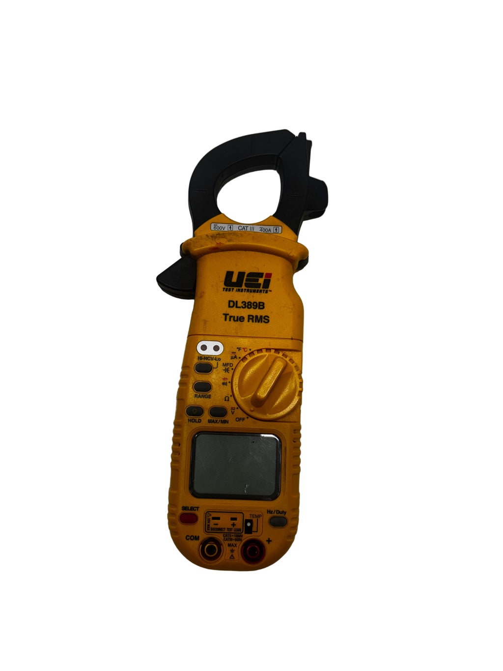USED UEI DL389B DIGITAL TRUE RMS CLAMP METER HVAC