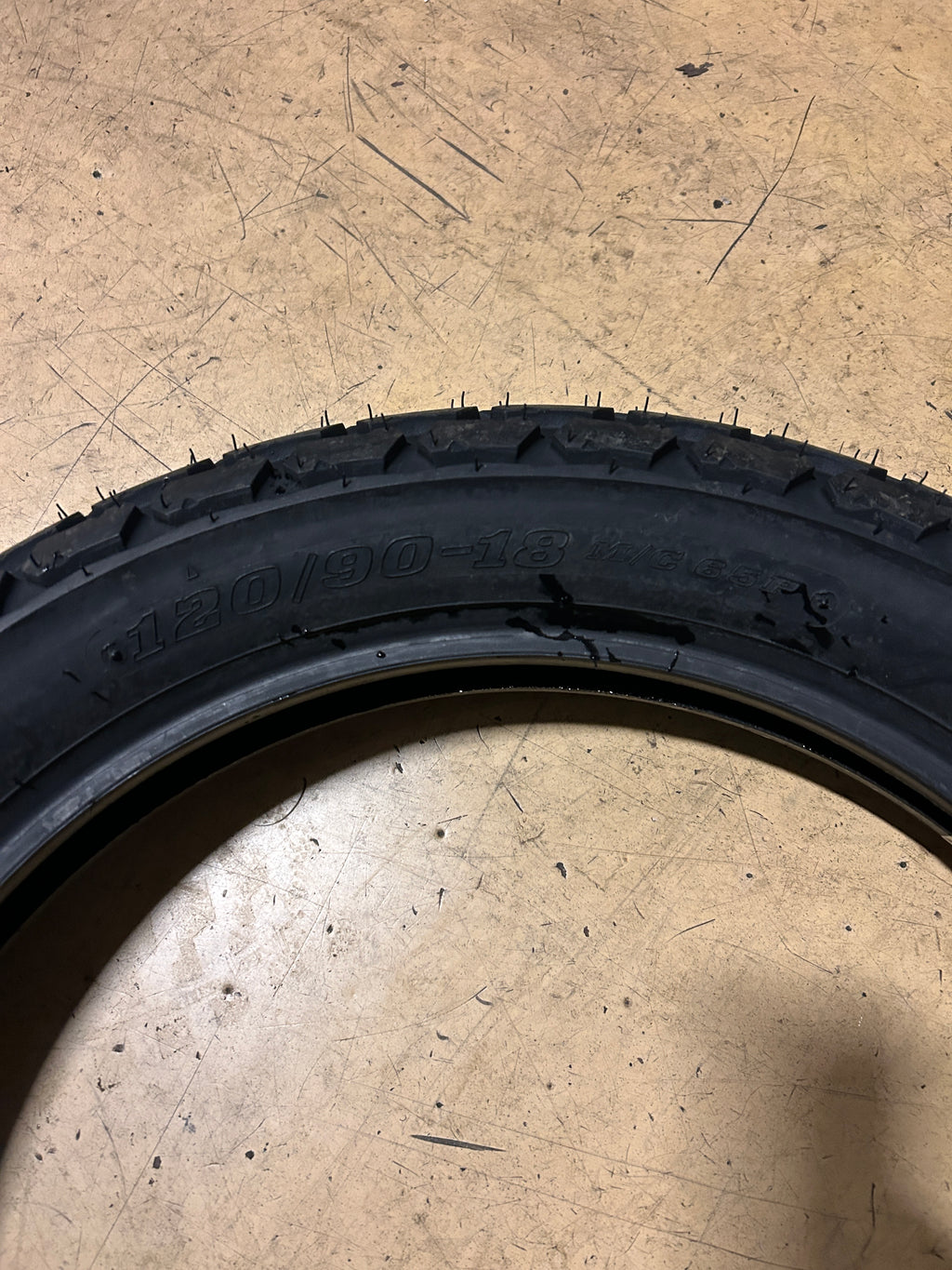DUNLOP K180 BSW 120 90 18 65P DUAL MOTORCYCLE TIRE 45089238