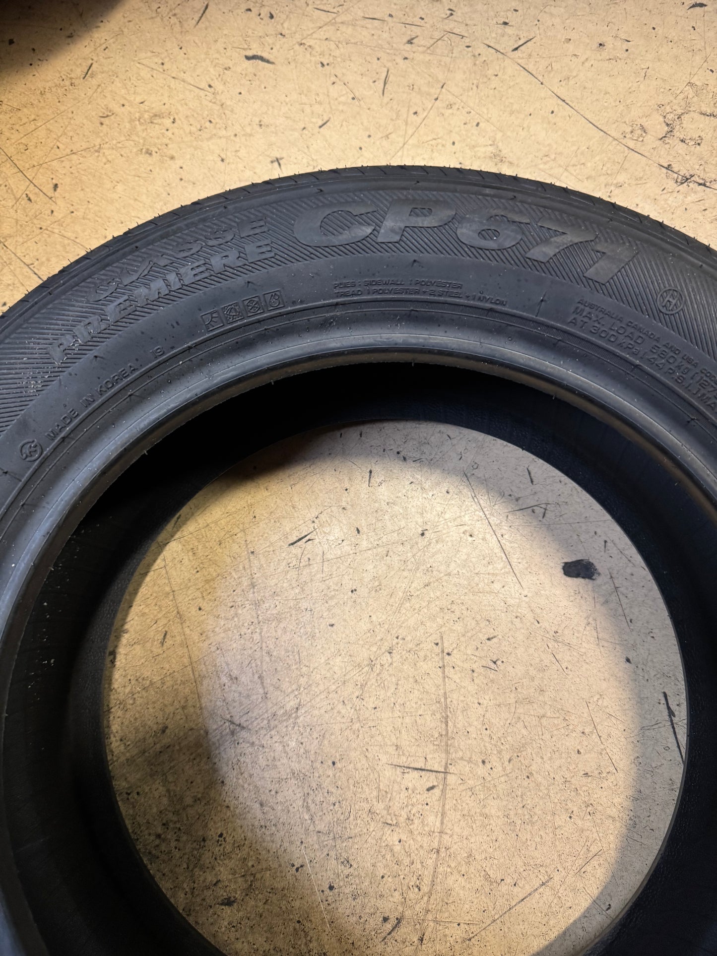 2 NOS NEXEN CP671 H BSW P 205 55 16 89H ALL SEASON TIRE 12540NXK