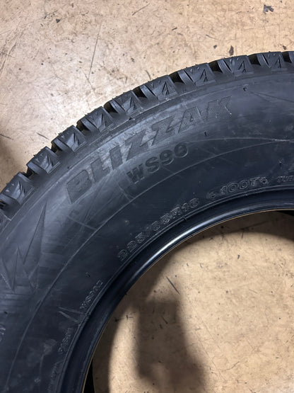 BRIDGESTONE BLIZZAK WS90 BSW P 225 65 16 100T WINTER TIRE 001175