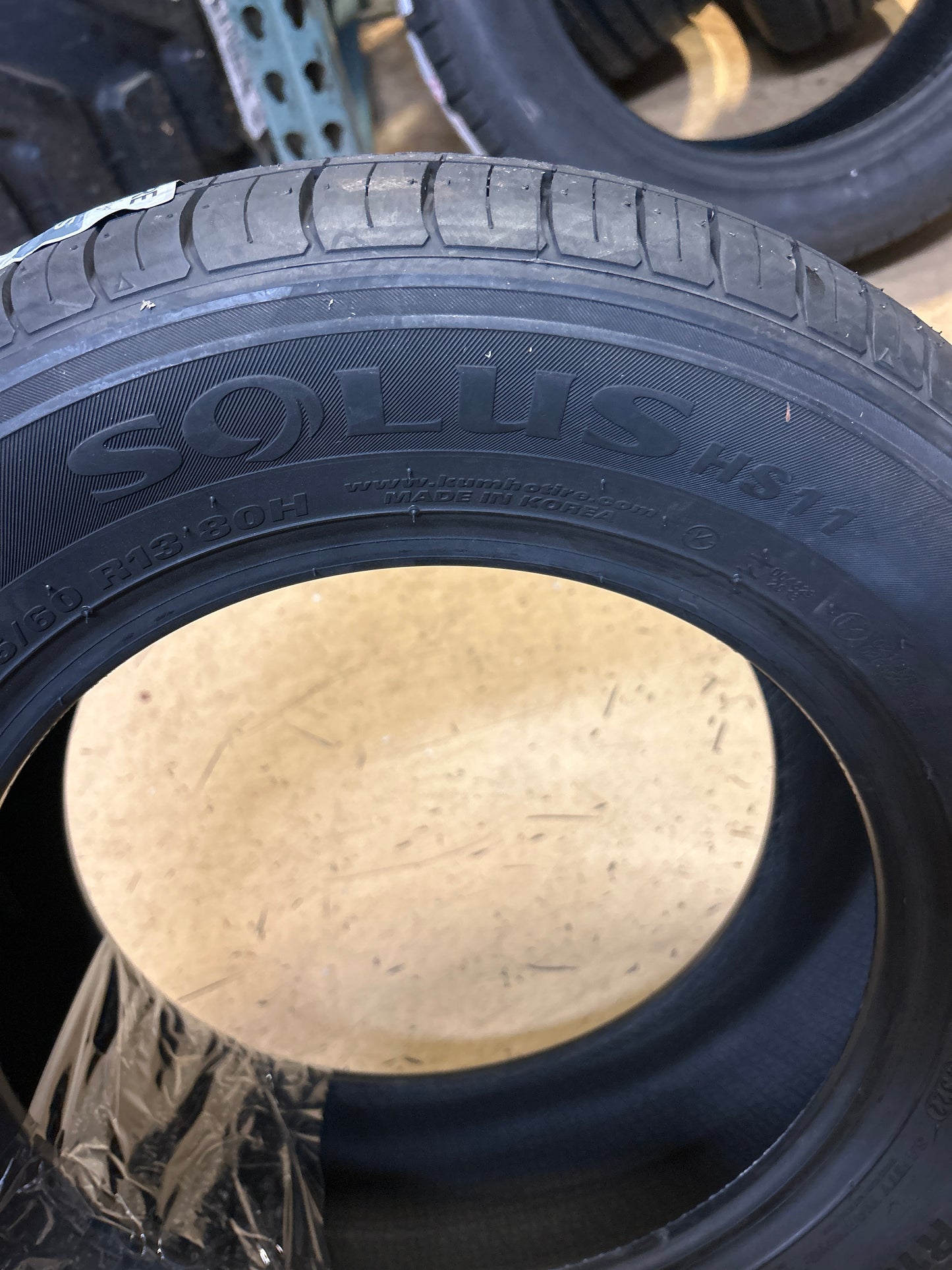 2 KUMHO SOLUS HS11 BSW P 185 60 13 80H HIGHWAY TIRE 2247043