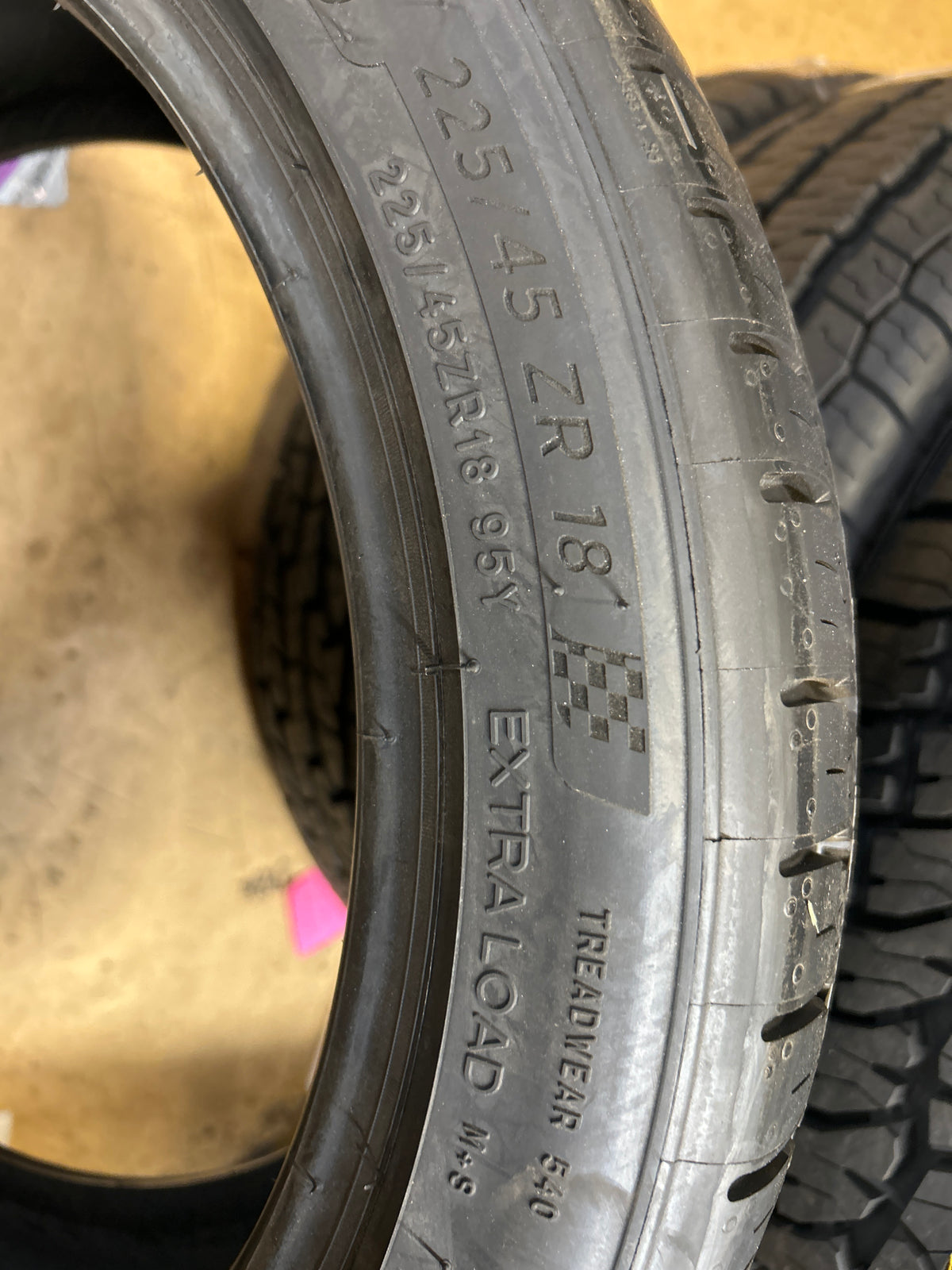 MICHELIN PILOT SPORT AS4 BSW P 225 45 18 95Y XL UHP TIRE 11214