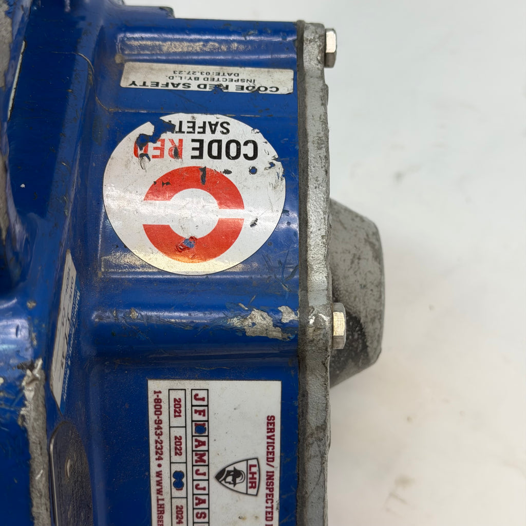 USED DBI-SALA SEALED-BLOK SELF-RETRACTING LIFELINE 3400922, 50 FT, SILVER