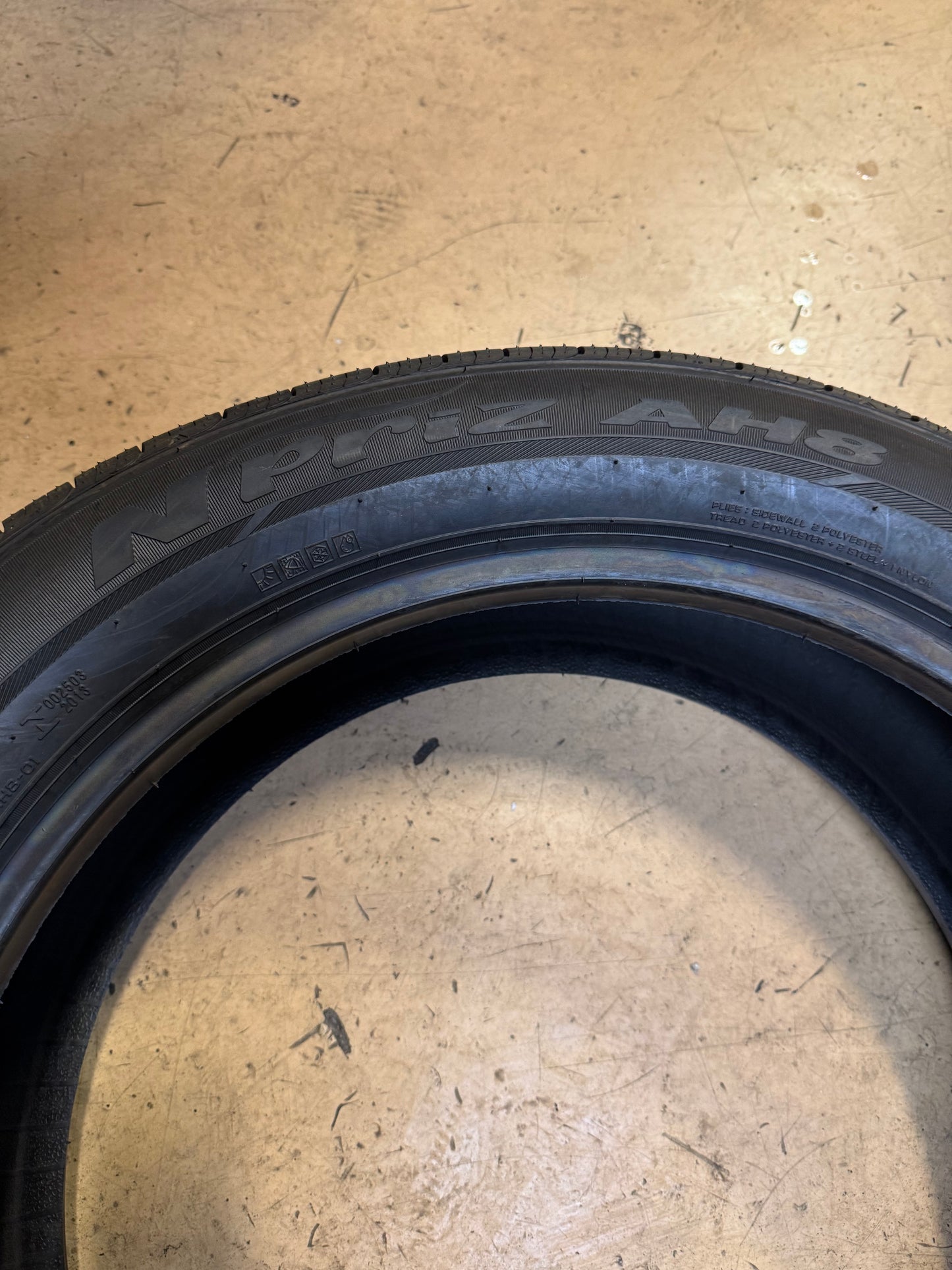 2 NEXEN NPRIZ AH8 BSW P 225 55 19 99H ALL SEASON TIRE 15360NXK
