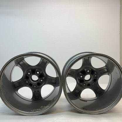 USED CUP 1 STYLE STAGGERED WHEELS FOR PORSCHE R:17X9 ET47 F: 17X7.5 ET52 MADE IN ITALY