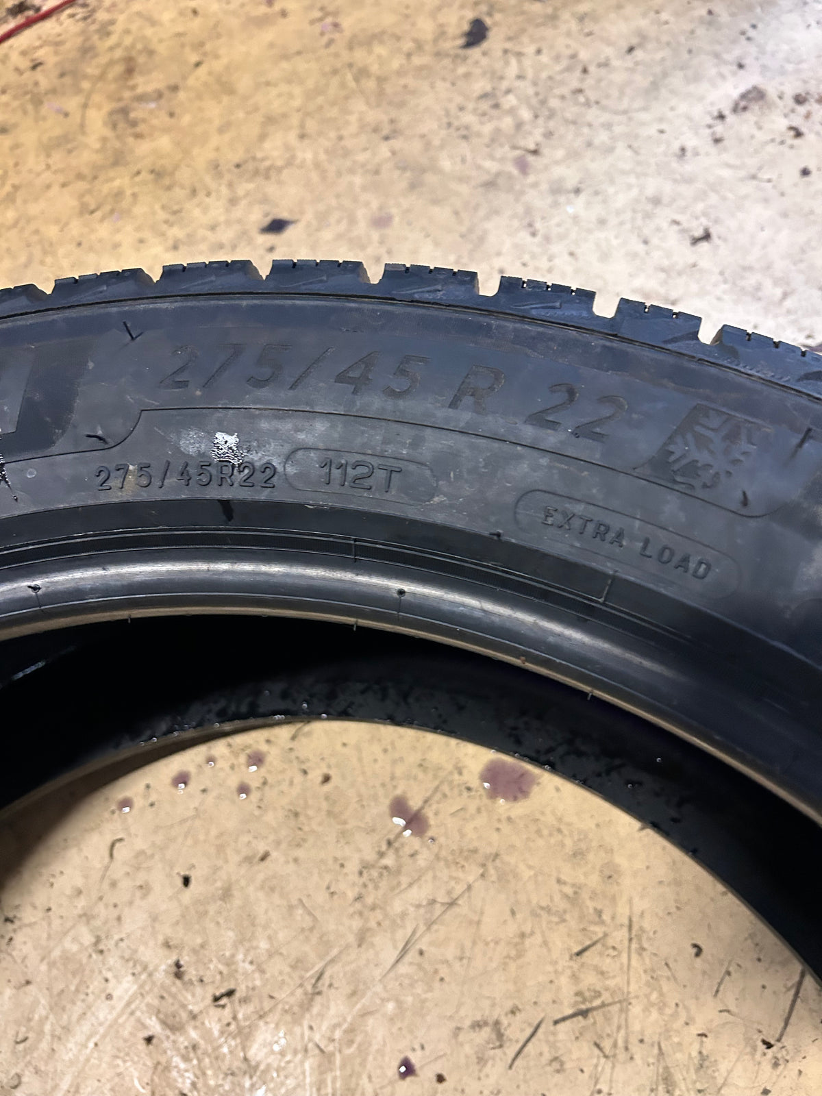 MICHELIN X-ICE SNOW BSW P 275 45 22 112T XL WINTER TIRE 03015