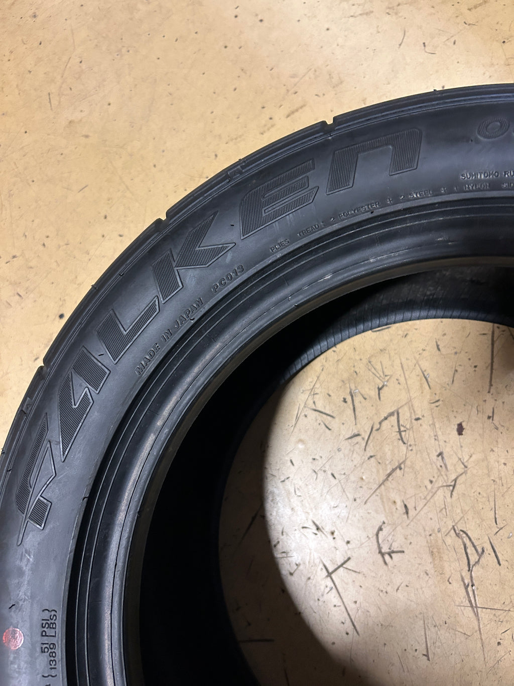 FALKEN AZENIS RT615K+ BSW P 225 50 16 92W  AUTOCROSS TIRE 28538495