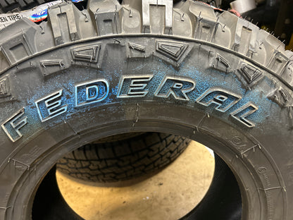 NOS 2 FEDERAL COURAGIA M/T OWL LT 30 9.5 15 104Q 6PLY ALL TERRAIN TIRE 46KA53