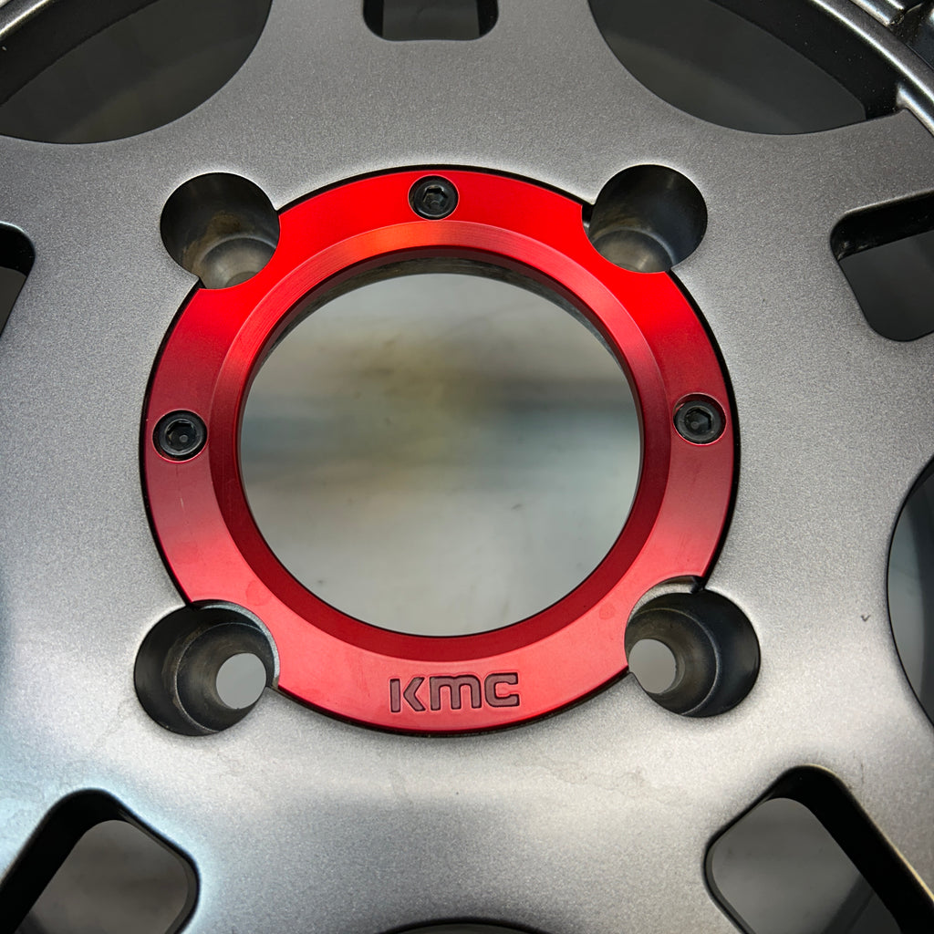 KMC ATV KS240 RECON BEADLOCK G-MTL BLK-RING 15X7 4X137 ET38 WHEEL