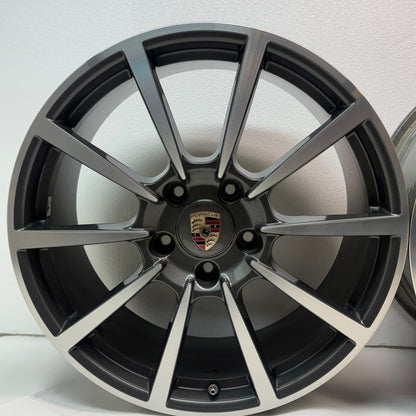 GENUINE PORSCHE 911 RAD CARRERA CLASSIC II 20X11 20X8.5 STAGGERED SET WHEELS