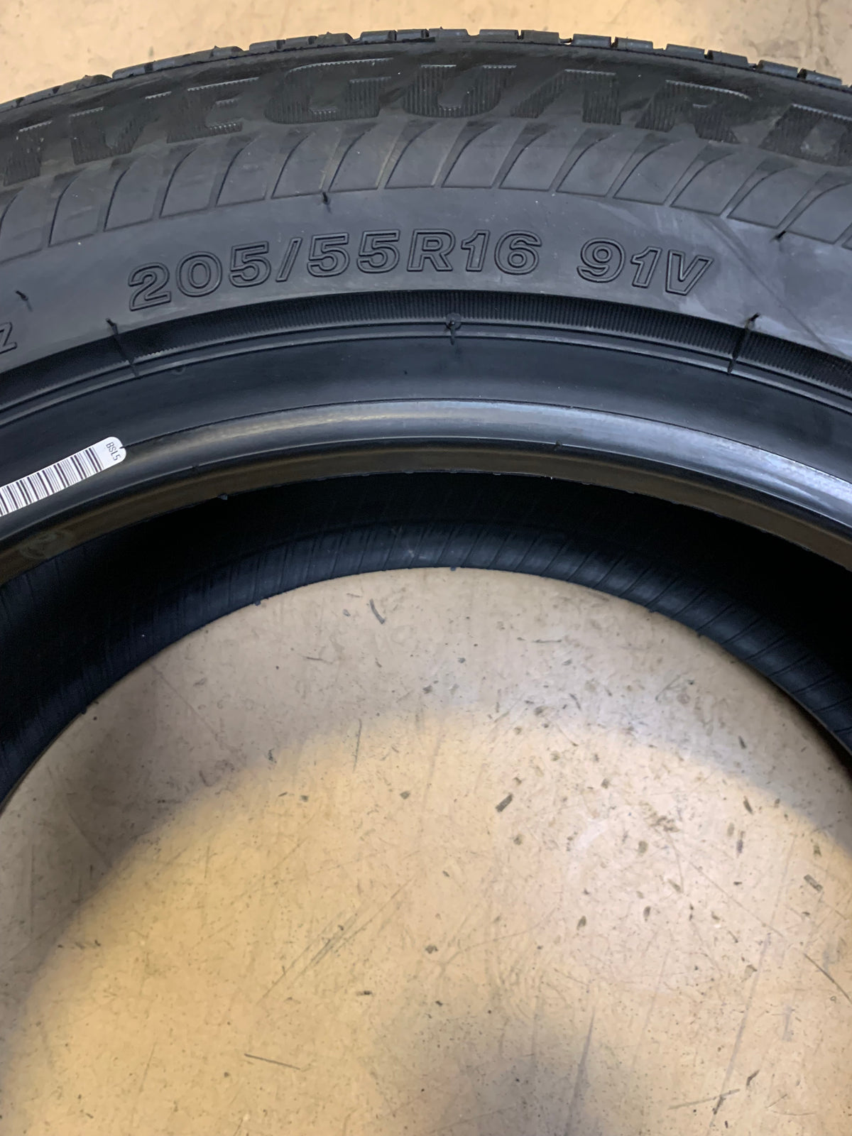 2 BRIDGESTONE DRIVEGUARD PLUS BSW P 205 55 16 91V TOURING TIRE 006467