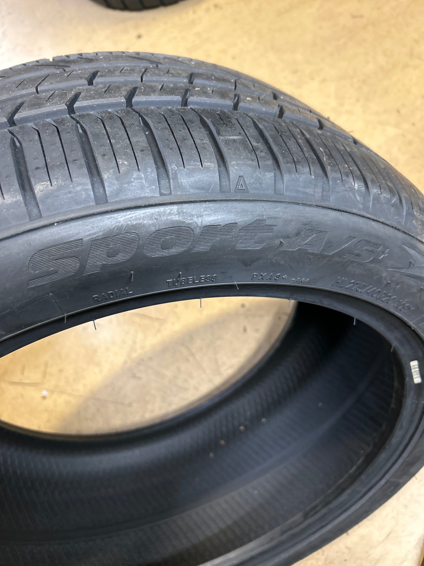 TOYO PROXES SPORT A/S+ BSW HL 275 40 20 109Y XL UHP TIRE 223660