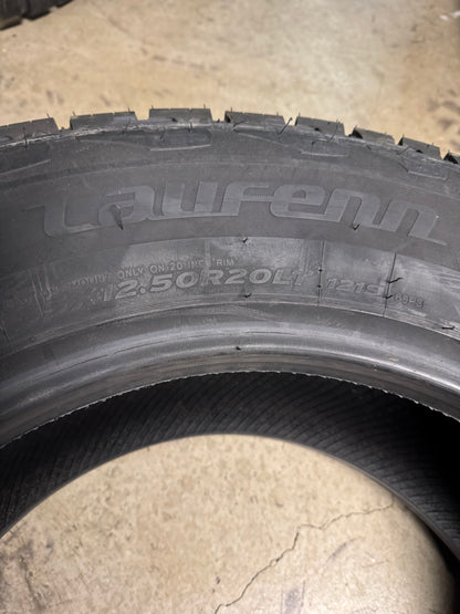 NOS LAUFENN X FIT AT BSW LT 35X12.50R20 121S 10PLY ALL TERRAIN TIRE 2021144