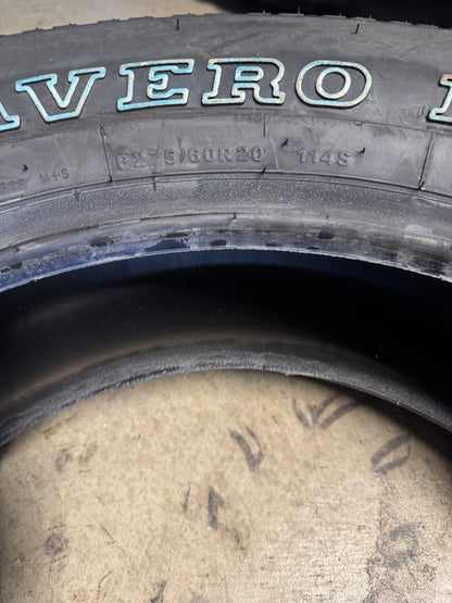 GT RADIAL SAVERO HT2 OWL P 275 60 20 114S HIGHWAY TERRAIN TIRE B432