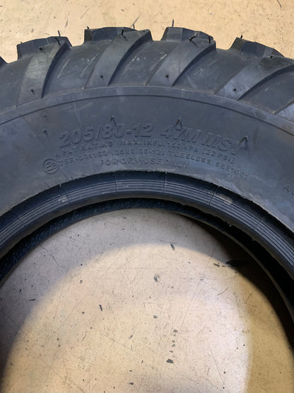 CARLISLE TRAIL WOLF BSW  205 80 12 47M 4 PLY ATV/UTV TIRE 5EE1001