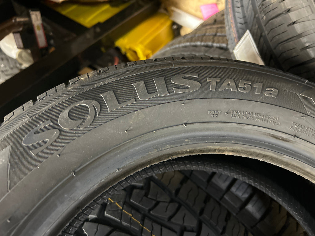 KUMHO SOLUS TA51A BSW P 165 65 14 79T ALL SEASON TIRE 2285743