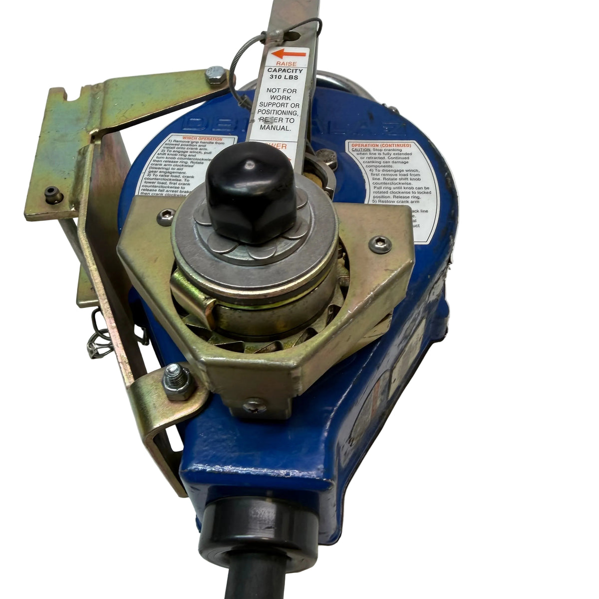 USED DBI SALA 3400115 SELF RETRACTING LIFELINE CONFINED SPACE WINCH 50 FT