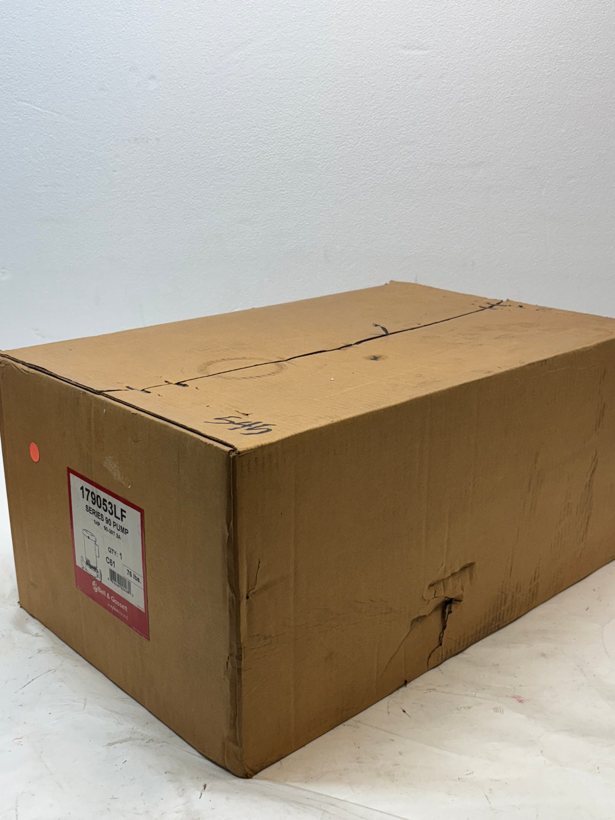 BELL AND GOSSET 90-39T PUMP 1 HP MOTOR 20 179053LF