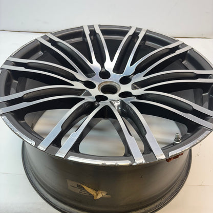 GENUINE PORSCHE MACAN 21 INCH STAGGERED SET F:21X9 ET26 R:21X10 ET26 WHEELS