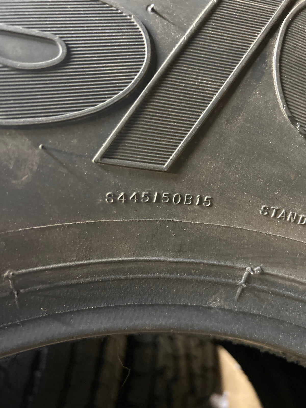 PRO-TRAC S/C 445 BSW S 445 50 15 SL 4PLY STREET TIRE 72175