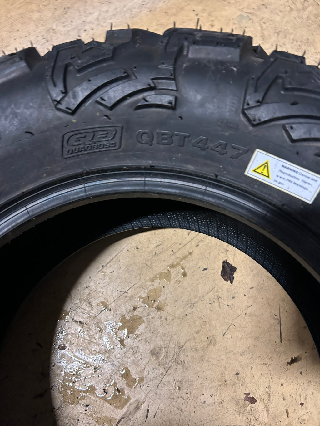 QUADBOSS QBT447 BSW  27 9 14 6PLY ATV/UTV TIRE 654272
