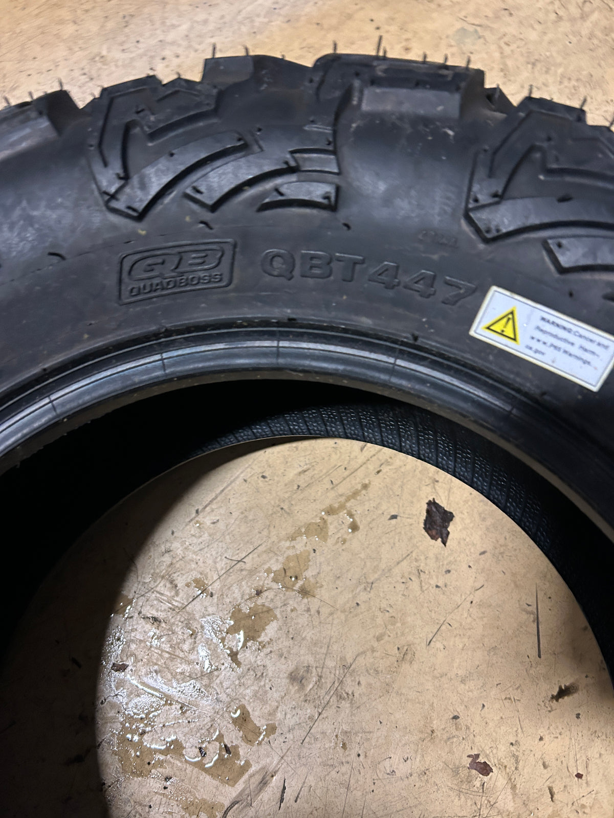 QUADBOSS QBT447 BSW  27 9 14 6PLY ATV/UTV TIRE 654272