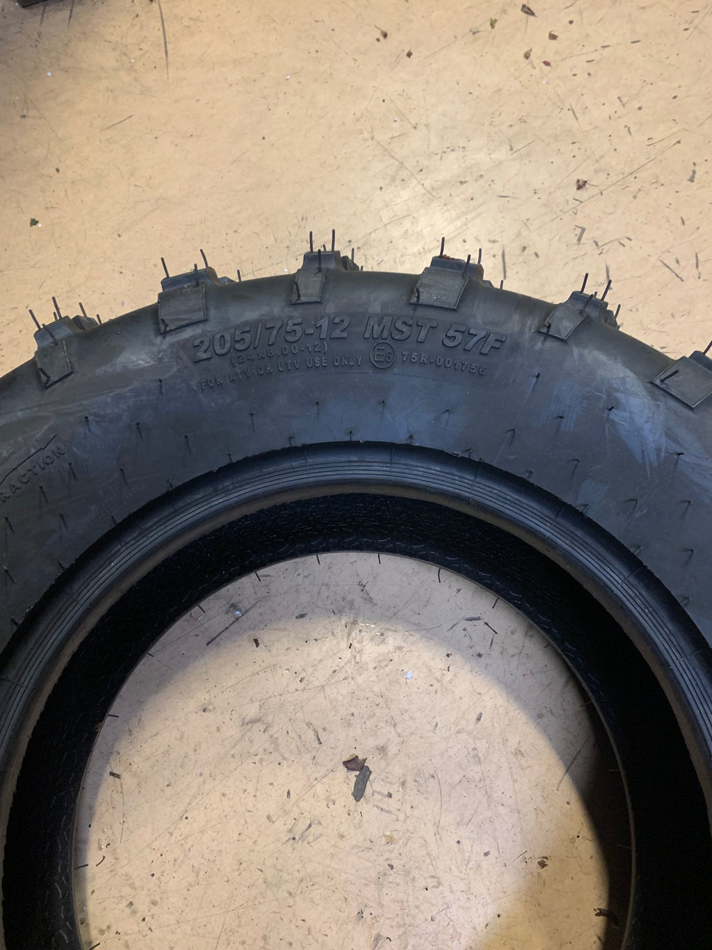 CARLSTAR AT489 BSW AT 24 8 12 ATV/UTV TIRE 6P0819